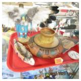 TRAY OF ASSTD NATIVE AMERICAN COLLECTIBLES