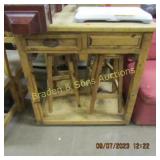 CONTEMPORARY RUSTIC 4 PERSON BAR WITH