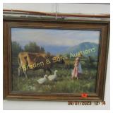 FRAMED 18" X 25" PRINT