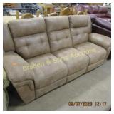 USED LIKE NEW RECLINING SOFA