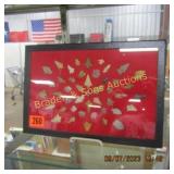 GROUP OF 45 NATIVE AMERICAN POINTS FOUND IN EAST