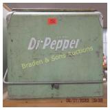 VINTAGE DR PEPPER COOLER WITH TRAY
