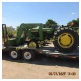 USED JOHN DEERE 2040 TRACTOR WITH MODEL 175