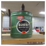 VINTAGE CONOCO SUPER MOTOR OIL GAS CAN