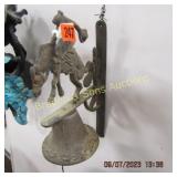 VINTAGE CAST IRON DINNER BELL