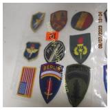 GROUP OF 18 VINTAGE MILITARY PATCHES