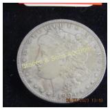 US 1904-O MORGAN SILVER DOLLAR