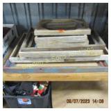 LARGE ASSORTMENT OF BARNWOOD FRAMES IN VARIOUS