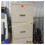 TWO DRAWER FILE CABINET
