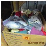 GROUP OF ASSTD XMAS DECORATIONS