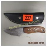 CUSTOM MADE 7" FIXED BLADE KNIFE WITH