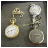 GROUP OF 3 VINTAGE POCKET WATCHES