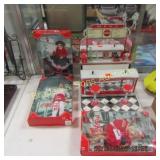 GROUP OF 3 NEW IN BOX COKE BARBIE DOLLS