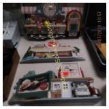 GROUP OF 3 COKE WALL CLOCKS