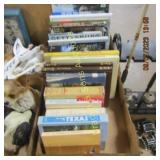 GROUP OF 2 BOXES OF ASSTD WESTERN AND WAR BOOKS