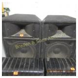 GROUP OF 3 USED YAHAMA SPEAKERS