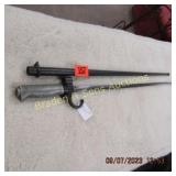 VINTAGE FRENCH EPEE BAYONET WITH SHEATH