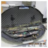 USED PSC ELITE COMPOUND BOW WITH ARROWS