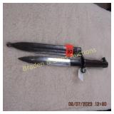 VINTAGE EGYPTIAN HAYKEM BAYONET WITH SHEATH