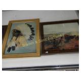 GROUP OF FOUR 8" X 10" PRINTS