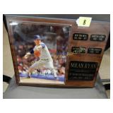 AUTOGRAPHED NOLAN RYAN PICTURE COMMEMORATING