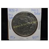 US 1928-P KEY DATE PEACE SILVER DOLLAR MS QUALITY