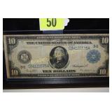 US SERIES 1914 $10 FEDERAL RESERVE NOTE FR #915A
