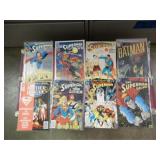 GROUP OF 9 DC SUPERMAN COMIC BOOKS