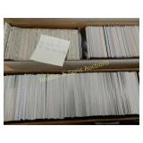 BOX OF ASSTD FOOTBALL SPORTS CARDS, INCL. 1990