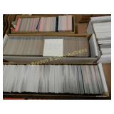 BOX OF ASSTD FOOTBALL SPORTS CARDS, INCL. 1989