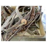 BOX OF ASSTD HORSE HALTERS