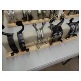 GROUP OF 4 PAIRS OF NEW WESTERN SPURS (SPUR STAND