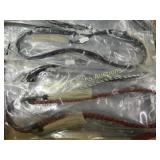 GROUP OF 25 NEW WESTERN HAT BANDS