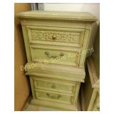GROUP OF 2 VINTAGE NIGHT STANDS