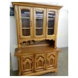 CONTEMPORARY 2 PIECE CHINA CABINET