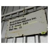 VINTAGE 12" X 24" MOBILE PRODUCING PORCELIN