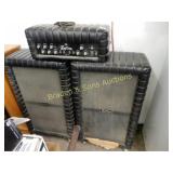 VINTAGE KUSTOM EQUALIZER WITH 2 SPEAKERS