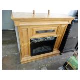 42" X 40" ELECTRIC FIREPLACE/HEATER IN WORKING