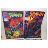 GROUP OF 12 "DARK IMAGE" SPAWN COMIC BOOKS
