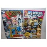 GROUP OF 13 MISC COMIC BOOKS WITH SOME # 1 ISSUES