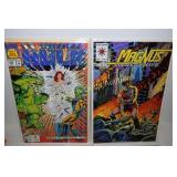 GROUP OF MISC COMIC BOOKS AND WIZARD MAGAZINES