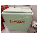 VINTAGE LARGE SIZE DR PEPPER PICNIC COOLER