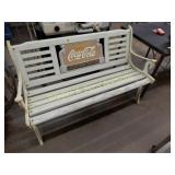 VINTAGE COCA COLA PARK BENCH