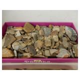 BOX OF ASSTD ARTIFACTS FOUND IN WEST TEXAS, INCL