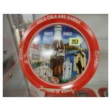 VINTAGE 13" COCA COLA SERVING TRAY CIRCA 1982