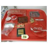 TRAY OF ASSTD CONTEMPORARY AND VINTAGE COCA COLA
