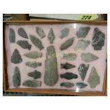 GROUP OF 26 NATIVE AMERICAN POINTS FOUND IN SOUTH