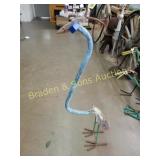 GROUP OF 2 PIECES CUSTOM MADE YARD ART