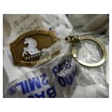 GROUP OF APPROX 150 CAVALRY KEY CHAINS