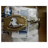 GROUP OF APPROX 150 CAVALRY KEY CHAINS